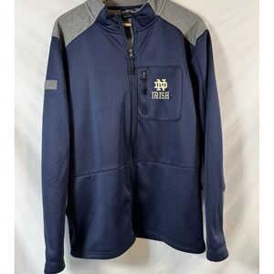Colosseum Notre Dame Fighting Irish Soft Shell Jacket Full-Zip Men's Size Large